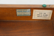 Load image into Gallery viewer, Vintage Brandt Mahogany Flip Top Game Table with Swivel Expansion
