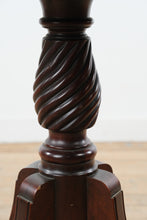 Load image into Gallery viewer, Vintage Brandt Mahogany Flip Top Game Table with Swivel Expansion
