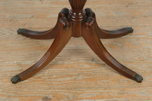 Load image into Gallery viewer, Solid Mahogany Flip-Top Pedestal Table by Brandt Furniture
