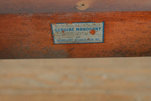 Load image into Gallery viewer, Solid Mahogany Flip-Top Pedestal Table by Brandt Furniture
