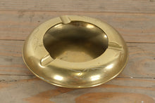 Load image into Gallery viewer, Brass Ashtray with Etched Mountain Scene – 6.5” Round
