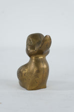 Load image into Gallery viewer, Vintage Brass Duck Figurine Small Mid Century Modern Animal Sculpture
