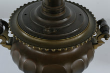 Load image into Gallery viewer, Unique Vintage Brass Samovar Repurposed Lamp – Working Condition
