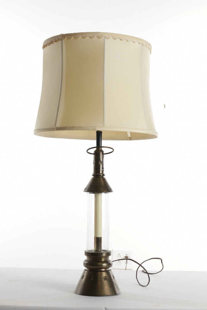 Brass Star Lantern Table Lamp