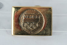 Load image into Gallery viewer, 1988 USA Olympic Games Solid Brass Belt Buckle – Official Licensed “USA ’88” Design by Bergamot Brass Works
