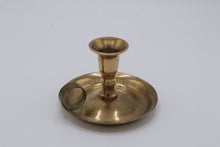 Load image into Gallery viewer, Classic Brass Finger Loop Candle Holder
