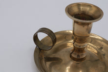 Load image into Gallery viewer, Classic Brass Finger Loop Candle Holder
