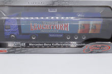Load image into Gallery viewer, Schuco Mercedes-Benz Actros &quot;Leuchtturm Bier&quot; Truck (1:87 Scale, Limited Edition, #22477)
