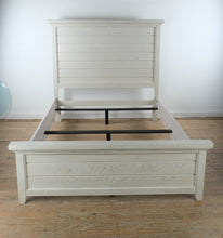 Load image into Gallery viewer, Briar Lake Farmhouse Queen Bed in Antique White by Havertys
