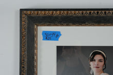 Load image into Gallery viewer, Large Ornate Black Gold Picture Frame 30 x 44 with 16 x 30 Opening
