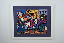 Load image into Gallery viewer, Romero Britto &quot;Britto Kids&quot; Framed Print – Vibrant Pop Art

