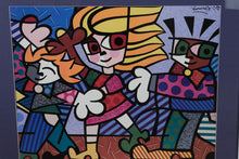 Load image into Gallery viewer, Romero Britto &quot;Britto Kids&quot; Framed Print – Vibrant Pop Art
