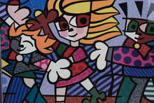 Load image into Gallery viewer, Romero Britto &quot;Britto Kids&quot; Framed Print – Vibrant Pop Art
