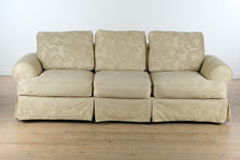Load image into Gallery viewer, Brookwood Traditional Damask Sofa with Rolled Arms – 100”
