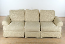 Load image into Gallery viewer, Brookwood Traditional Damask Sofa with Rolled Arms – 100”
