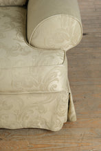 Load image into Gallery viewer, Brookwood Traditional Damask Sofa with Rolled Arms – 100”
