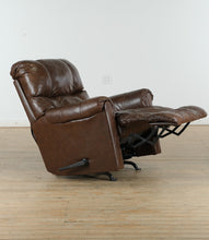Load image into Gallery viewer, Brown Leather Rocker Recliner - Lane

