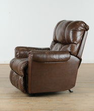 Load image into Gallery viewer, Brown Leather Rocker Recliner - Lane
