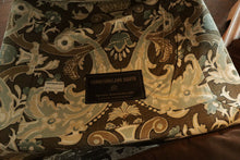 Load image into Gallery viewer, Brown &amp; Aqua Patterned Slipper Chair – Furnitureland South
