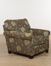Load image into Gallery viewer, Brown Floral Arm Chair
