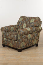 Load image into Gallery viewer, Brown Floral Arm Chair
