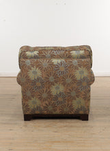 Load image into Gallery viewer, Brown Floral Arm Chair
