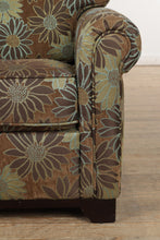 Load image into Gallery viewer, Brown Floral Arm Chair
