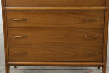 Load image into Gallery viewer, Broyhill Premier Forward 70 Mid Century Modern Walnut Chest of Drawers
