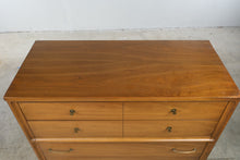 Load image into Gallery viewer, Broyhill Premier Forward 70 Mid Century Modern Walnut Chest of Drawers
