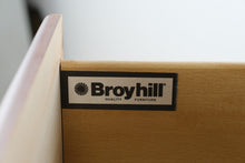 Load image into Gallery viewer, Broyhill Mahogany Triple Dresser with Mirror Traditional 9 Drawer Dresser 66W
