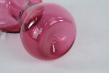 Load image into Gallery viewer, Fenton Cranberry Art Glass Jack In The Pulpit Vase 8 Inch
