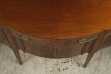 Load image into Gallery viewer, Antique Federal Revival Mahogany Serpentine Sideboard with Inlay
