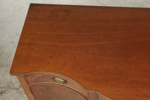 Load image into Gallery viewer, Antique Federal Revival Mahogany Serpentine Sideboard with Inlay
