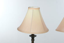 Load image into Gallery viewer, Pair 29 Inch Bronze Amber Urn Buffet Table Lamps Traditional Decor
