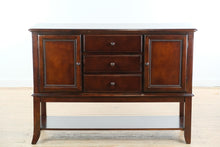 Load image into Gallery viewer, Crown Mark Merlot Collection Sideboard with Drawers &amp; Cabinet Storage
