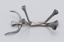 Load image into Gallery viewer, Handmade Nail Art Sculpture – Longhorn Bull Steer Folk Art Metalwork
