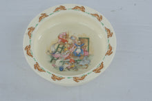 Load image into Gallery viewer, Royal Doulton Bunnykins English Bone China Child Bowl Rabbits 6 Inch
