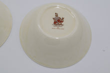 Load image into Gallery viewer, Royal Doulton Bunnykins Bowls – Pair of Nursery Ware Porcelain Bowls, England
