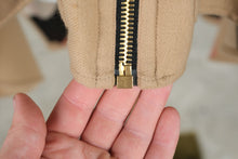 Load image into Gallery viewer, Burberry London Camel Wool Cashmere Check Reversible Zip Cape Poncho Italy
