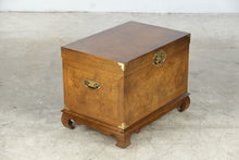 Load image into Gallery viewer, Lane Altavista Burl Wood Cedar Chest with Brass Hardware
