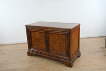 Load image into Gallery viewer, Carved Burlwood-Style Storage Credenza with Dovetailed Drawers
