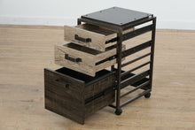 Load image into Gallery viewer, Bush Furniture Refinery 3-Drawer Mobile Pedestal File Cabinet – Industrial Rustic
