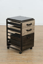 Load image into Gallery viewer, Bush Furniture Refinery 3-Drawer Mobile Pedestal File Cabinet – Industrial Rustic
