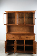 Load image into Gallery viewer, Shaker Style Solid Wood Butcher Block Buffet and Hutch
