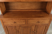 Load image into Gallery viewer, Shaker Style Solid Wood Butcher Block Buffet and Hutch

