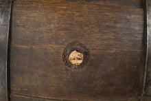 Load image into Gallery viewer, Antique European-Style Barrel Butter Churn – Hand-Crank Wooden &amp; Iron Gear Churn
