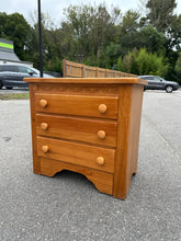Load image into Gallery viewer, Country Cottage Solid Pine Nightstand
