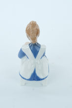 Load image into Gallery viewer, &quot;B&amp;G Copenhagen Porcelain Figurine – Girl Tying Shoe #2373&quot;
