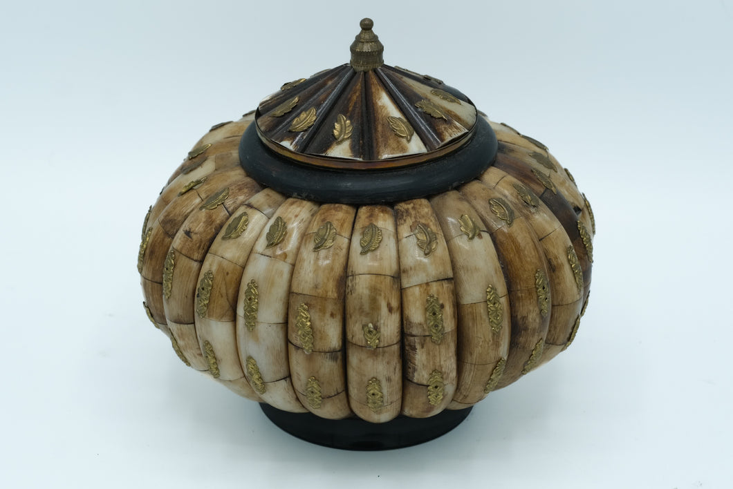 Vintage Bone Trinket Box