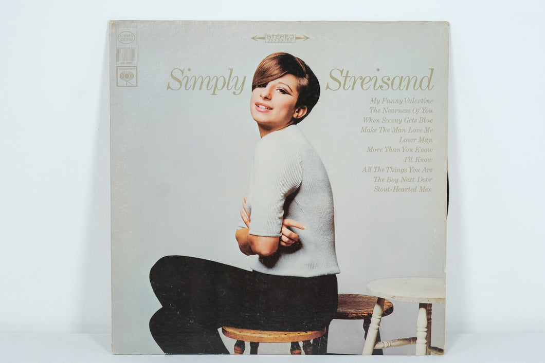 Barbra Streisand – Simply Streisand (1967, Vinyl LP, Columbia Records CS 9482, Stereo)